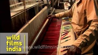 Indias handloom weavers in Varanasi [upl. by Annagroeg]