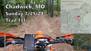 Trail 131 Hard  Chadwick Motorcycle amp ATV Area [upl. by Geehan]