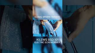 KILEWS BSD 101 electric screwdriver Global Sphere electronic screwdriver soldering [upl. by Annaul547]