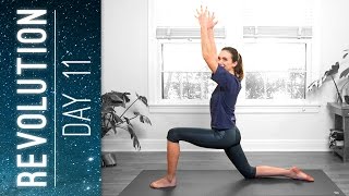 Revolution  Day 11  Align Practice  Yoga With Adriene [upl. by Charpentier620]