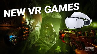 Top 10 NEW PSVR2 Games for Rest of 2024 [upl. by Annaerb]