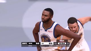 NBA 2K25 Emirates NBA Cup 🏆 Mode  GRIZZLIES vs WARRIORS 4TH QTR GAMEPLAY [upl. by Durst]