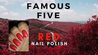 Famous 5 RED Nail Polishes Worth the Hype [upl. by Vere]