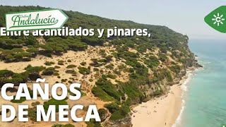 Destino Andalucía  Caños de Meca playas paradisíacas ideales para practicar el surf [upl. by Castor]