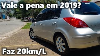 Nissan Tiida 2013 ainda vale a pena Consumo incrível  Avaliação [upl. by Lleddaw]