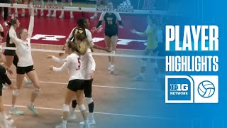 Alissa Kinkela Highlights vs VCU  Rutgers Volleyball  09142024 [upl. by Kenweigh]