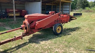 Testing and fixing knotter stack end play in a square baler [upl. by Shulamith255]