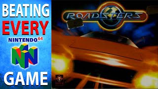 Beating EVERY N64 Game  Roadsters 120394 [upl. by Nodnab846]