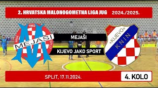 2 HMNL Jug MEJAŠI  KIJEVO JAKO SPORT 47 17112024 [upl. by Arin]