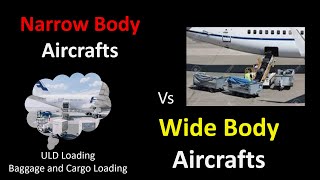 Aircraft Types  Narrow Body Aircraft Vs Wide Body Aircraft  Difference Between Narrow amp Wide body [upl. by Cassella]