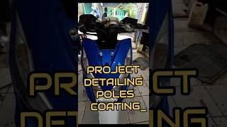 Beat dicucipolescatcoating twodetailingcar detailing hondabeat subscribe twodetailing [upl. by Kristie]