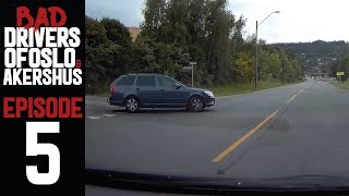 Bad Drivers of Oslo amp Akershus Norway  EPISODE 5 [upl. by Bunker]