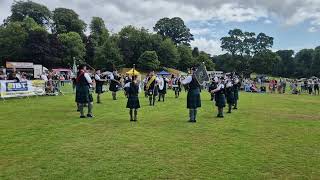 Balaklava Pipes And Drums at purple poppy event 030824 [upl. by Diamond]