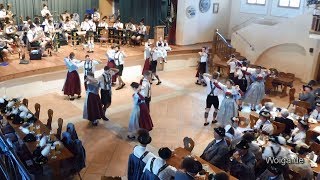 Zwoasteirer DSimetsbergler Wallgau 06052018 Trachtenjahrtag [upl. by Ubana]