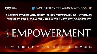 World Interfaith Harmony Week  quotRound the Hearthfire Day 1 EMPOWERMENT [upl. by Tilden]