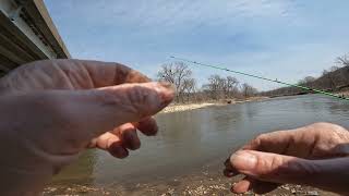 Another day fishing the Turkey River in Elkader Iowa [upl. by Cindie]