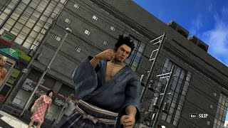 musashi vs rikiya  wow  no damage    Yakuza 3 Mod [upl. by Elliven]