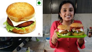 Making Kabitas Kitchens Aloo Tikki Burger Gopali [upl. by Watanabe]