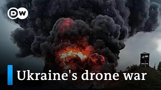 How Ukraines frontline soldiers make use of drones for their counteroffensive  DW News [upl. by Carr]