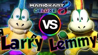 ABM Larry Vs Lemmy  Mario Kart 8 Deluxe Match Race amp Battle  HD [upl. by Nothgiel]