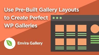 How to Use PreBuilt Gallery Layouts for WordPress [upl. by Amilah998]