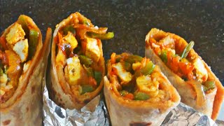 Veg frankie rolls Paneer WrapVeg WrapVeg roti wrapKids tiffinbox recipesIndian breakfast recipe [upl. by Savior]