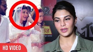 Jacqueline Fernandez Reaction on Trolling her for Smiling At Sridevi Funeral [upl. by Noside247]