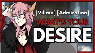 Whats Your Desire  ASMR RP  M4A Villain Admiration [upl. by Layol]