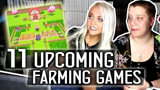 Reacting to 11 UPCOMING FARMING RPGs for the Nintendo Switch [upl. by Cavit775]