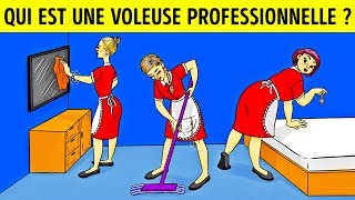 18 ÉNIGMES POUR TESTER SI TU ES PLUS MALIN QUE CES VOLEUSES [upl. by Sylvia]