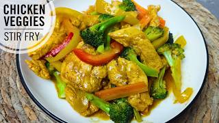 Delicious Chicken and Veggie Stir Fry  30Minute Dinners Series [upl. by Ankeny]