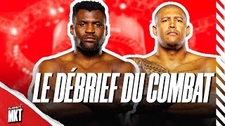 FRANCIS NGANNOU DÉTRUIT RENAN FERREIRA PAR KO AU 1ER ROUND [upl. by Rodama]