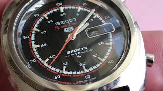 1970 Seiko 5 Speedtimer 70178000 [upl. by Xeno450]