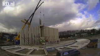 Timelapse bouw kerk gereformeerde gemeente NieuwBeijerland [upl. by Gathard589]