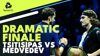 DRAMATIC FINALE Stefanos Tsitsipas Faces Daniil Medvedev  Nitto ATP Finals 2022 Highlights [upl. by Arriet]