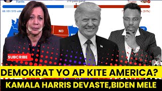 NOUVEL CHO PROGRAM BIDEN DEPORTATION50 MOUN KI TE VOTE KAMALA DESIDE KITE PEYI A TOUT BON [upl. by Ellersick]