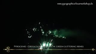 Pyrogenie  Green falling leaves with green glittering mines [upl. by Skippie]