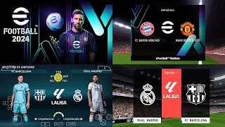 LLEGO EFOOTBALL 2024 PPSSPPPSP NUEVAS NOVEDADES FICHAJES CAMARA PS5 Y NARRADOR ESPAÑOL [upl. by Ariadne255]