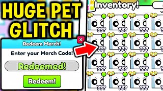 I FOUND This HUGE PET GLITCH and It BROKE Pet Simulator 99 [upl. by Atenaz]