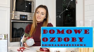 DOMOWE OZDOBY BOŻONARODZENIOWE [upl. by Bronwyn]