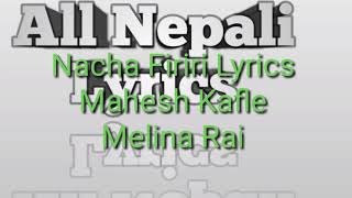 Hawa chalyo siriri karaoke and lyrics [upl. by Arihaj]