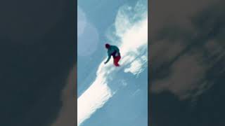 Skier Causes Avalanche  Warren Miller Entertainment [upl. by Annawit]