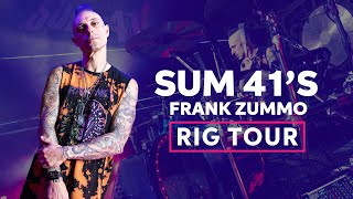 Sum 41’s Frank Zummo Live Rig for Final Tour  The Sum Is Setting [upl. by Hnil]