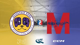 Reservoir Dogs v Mates  Div 2  7th October  IceHQ Rec League ice hockey [upl. by Thebazile]