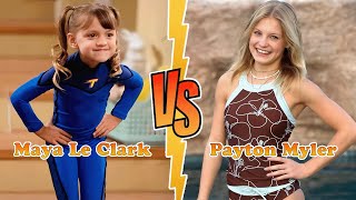 Maya Le Clark VS Payton Myler Transformation 👑 New Stars From Baby To 2024 [upl. by Llenod]