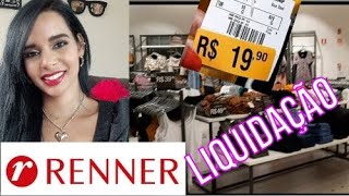 TOUR LOJA RENNER MUITA LIQUIDAÇÃO [upl. by Alyad545]