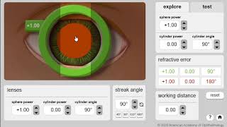 Simulador retinoscopia [upl. by Durman]