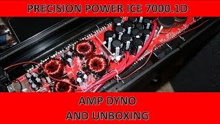 Precision Power Black Ice 70001D Amp Dyno and Unboxing [upl. by Adnama]