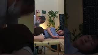 Pin point massage shortvideo reaction review strecting shortsviral subscribe massage yoga [upl. by Annawek]