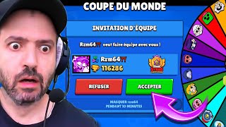 je suis dans LÉQUIPE de CodeRzm64 et Gas 🔥 pour la COUPE DU MONDE 🏆 réussi en BRAWLER ALEATOIRE [upl. by Jacinta]